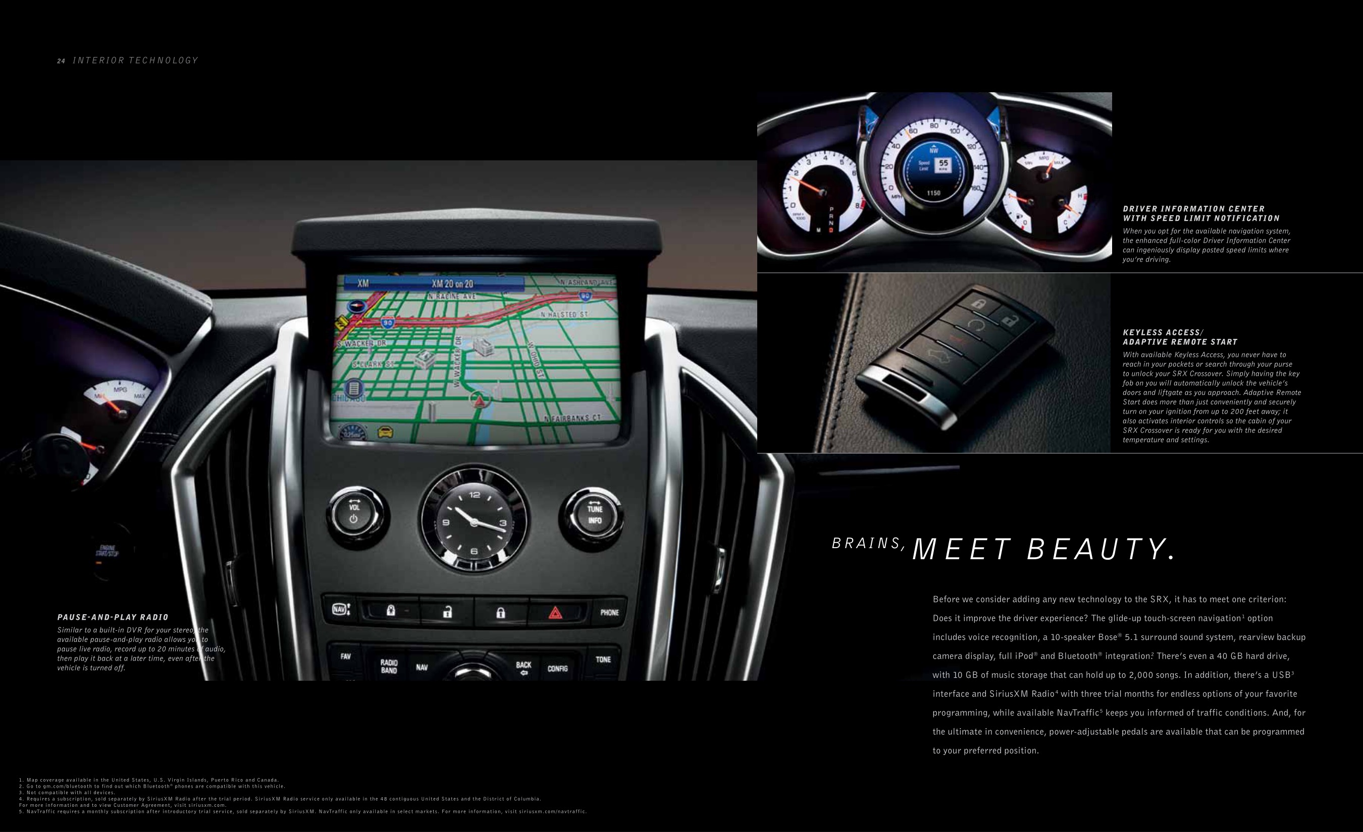 2012 Cadillac SRX Brochure Page 19